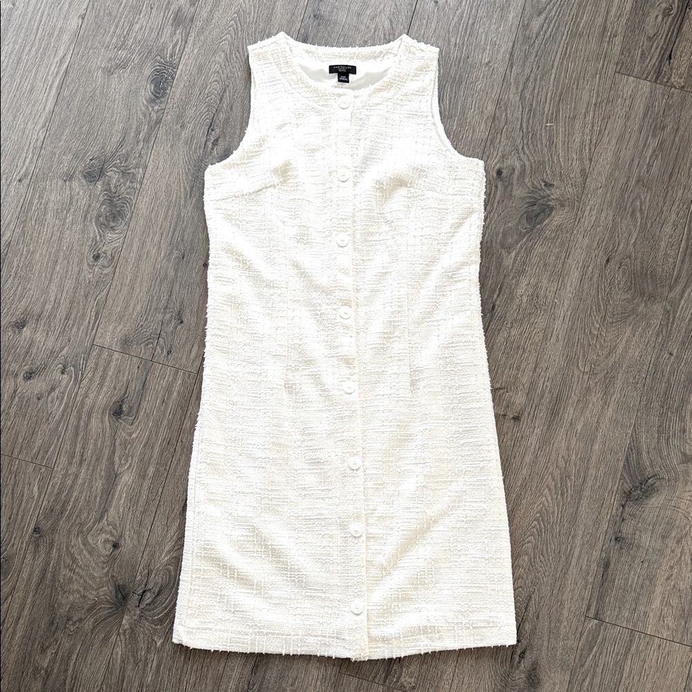 NWT Ann Taylor petite Button-Down sheath Dress
